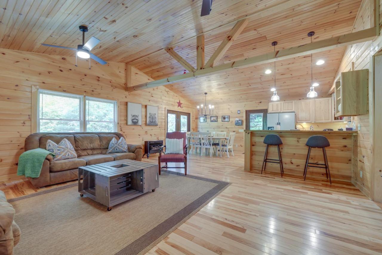 布赖森城Brysons Hidden Valley Ranch - Quiet Nc Cabin!别墅 外观 照片