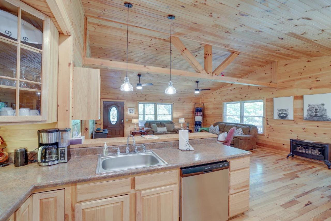 布赖森城Brysons Hidden Valley Ranch - Quiet Nc Cabin!别墅 外观 照片
