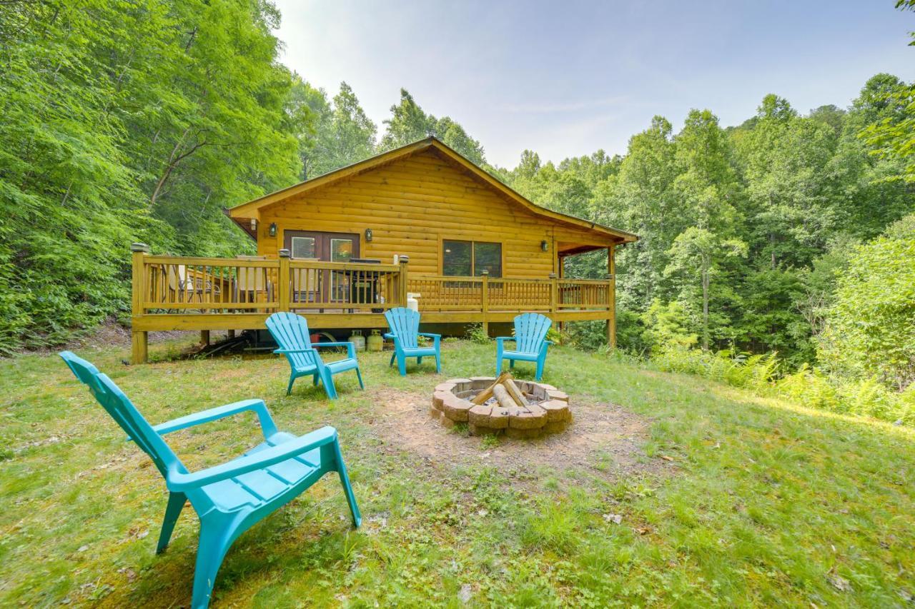 布赖森城Brysons Hidden Valley Ranch - Quiet Nc Cabin!别墅 外观 照片