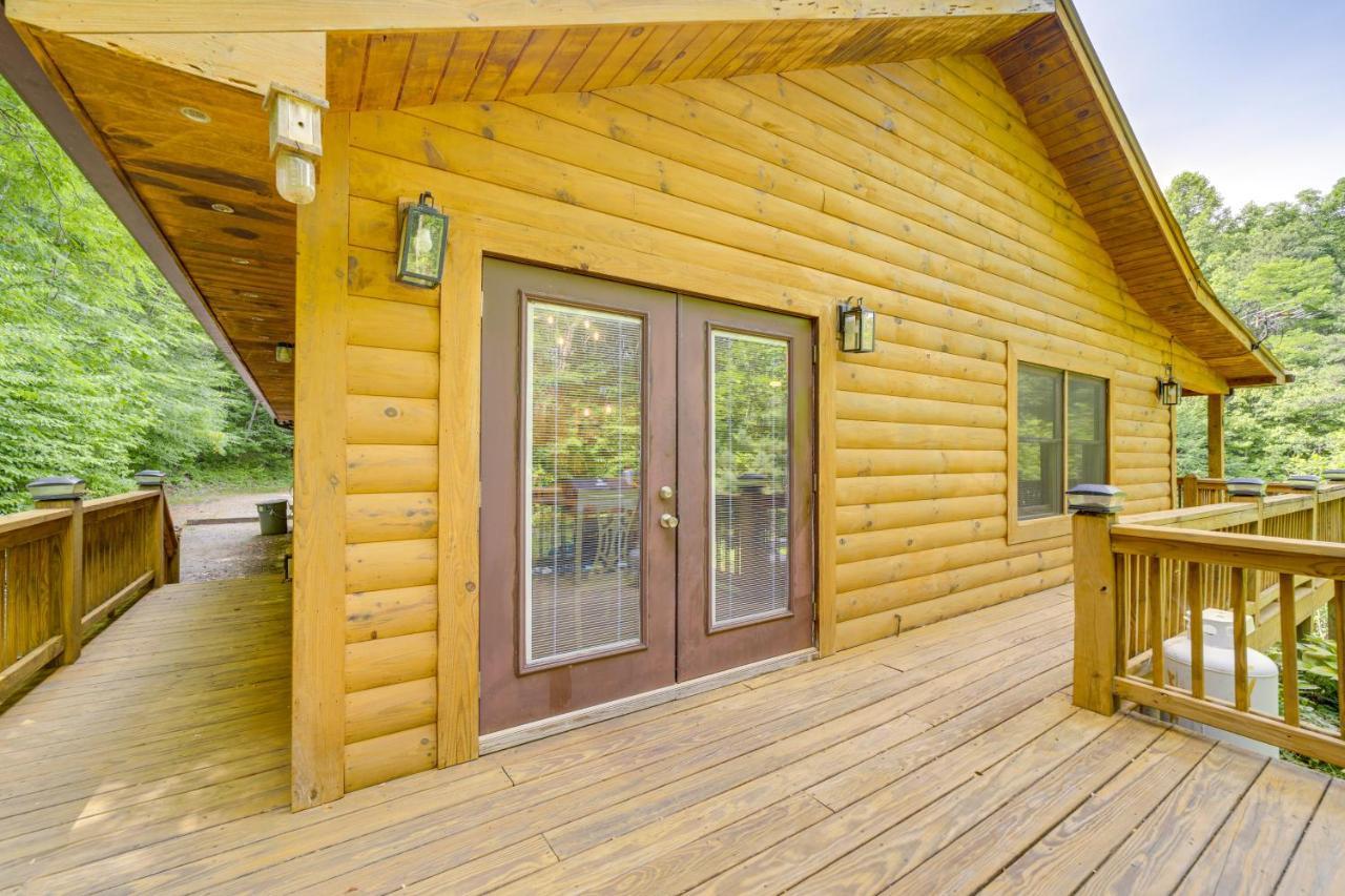 布赖森城Brysons Hidden Valley Ranch - Quiet Nc Cabin!别墅 外观 照片